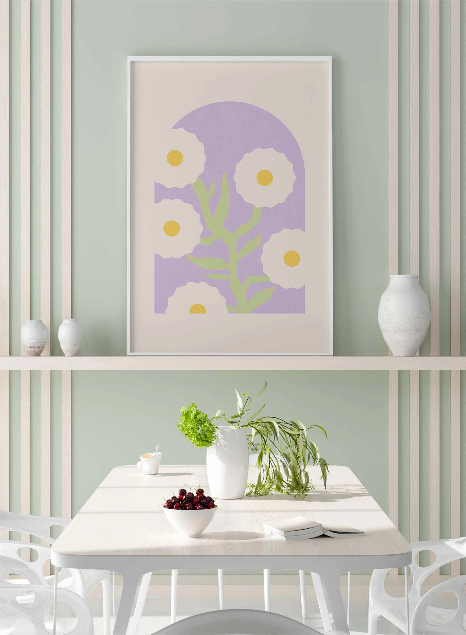 Cheery Blooms, Poster