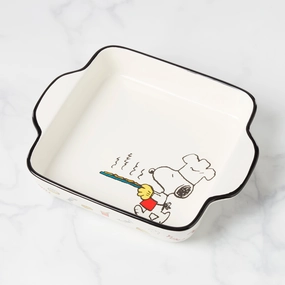 Chef Snoopy Square Bakermodern kitchen decor ,kitchen dinner set ,dinnerware 