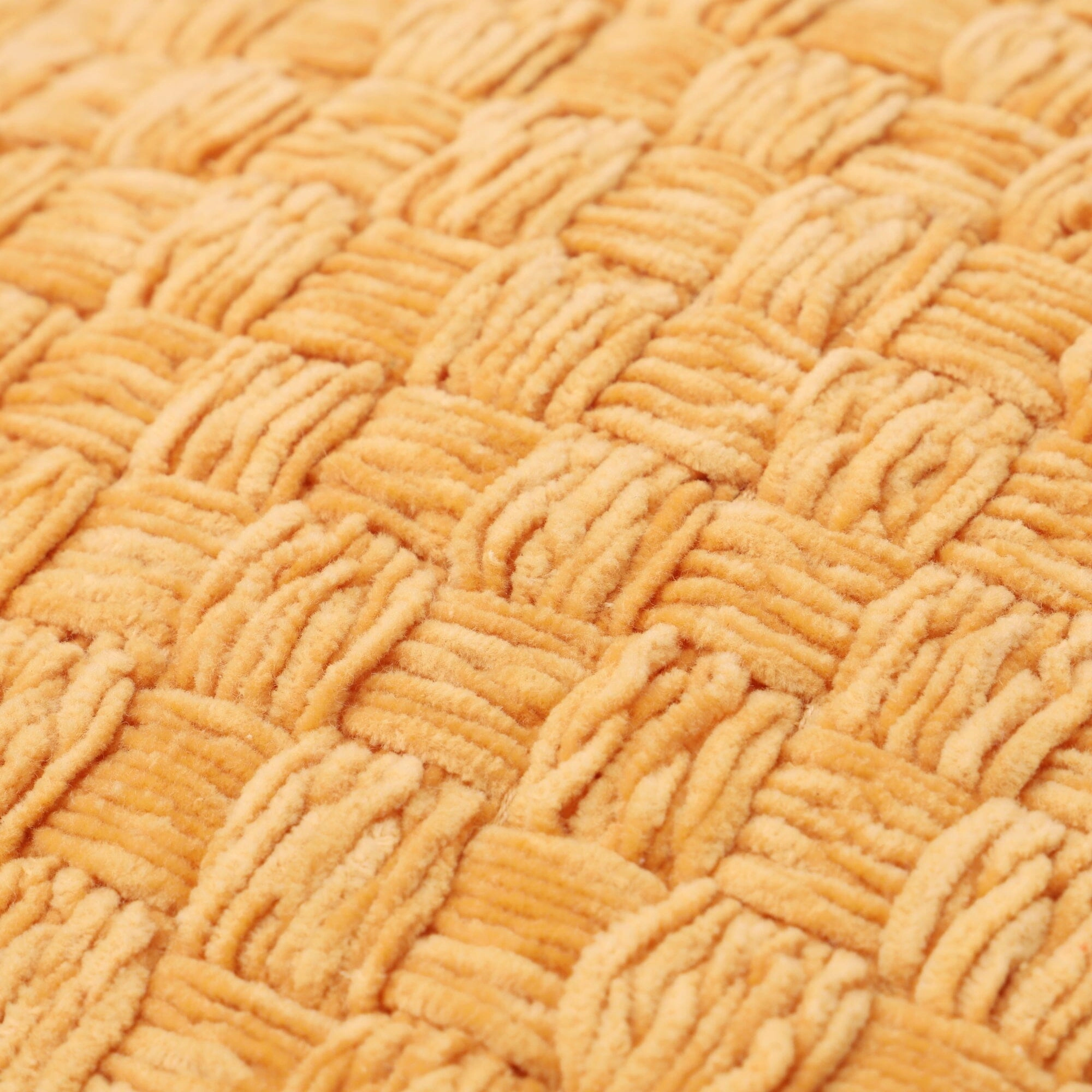 Chenill Weave Cushion Cover 450 X 450 Orange