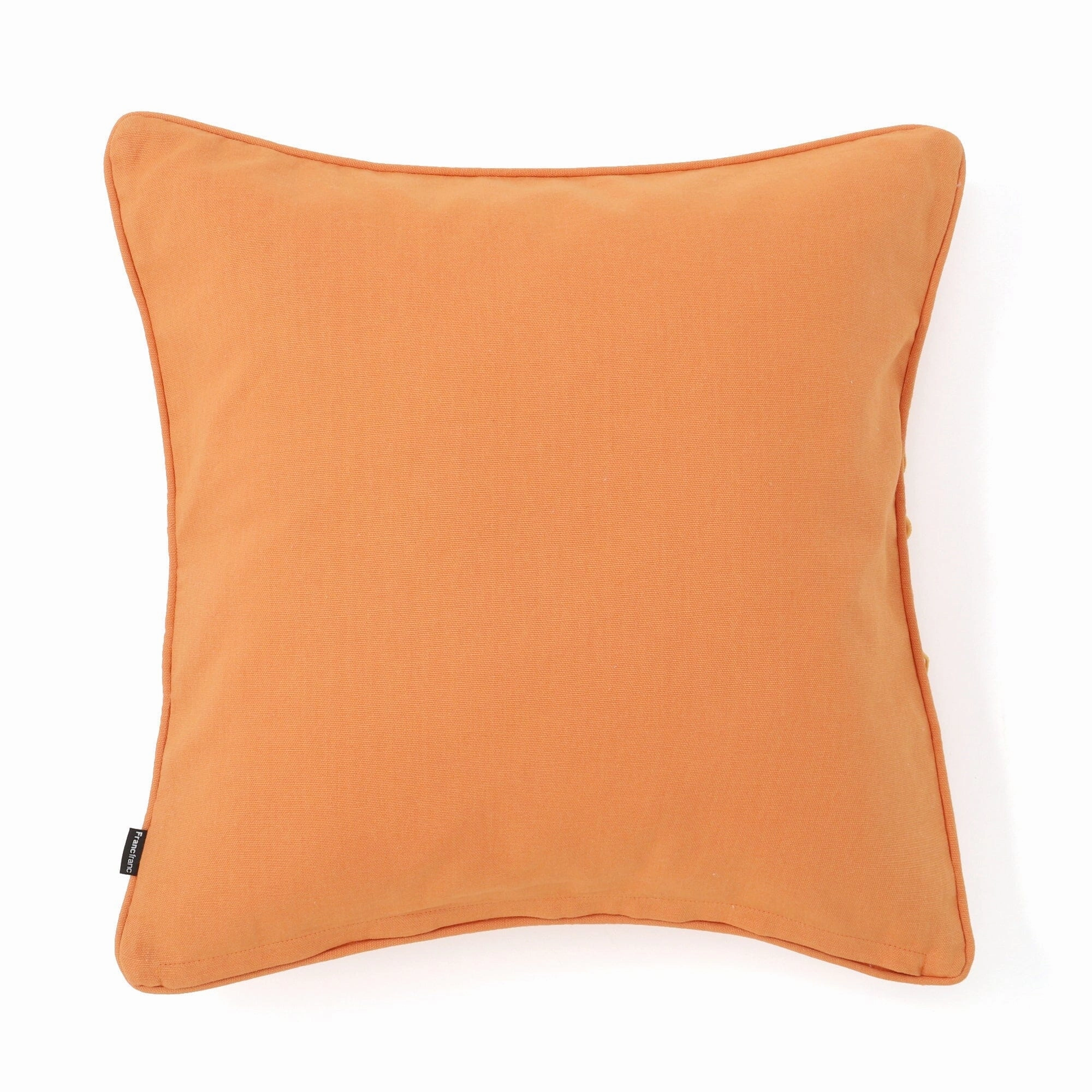Chenill Weave Cushion Cover 450 X 450 Orange