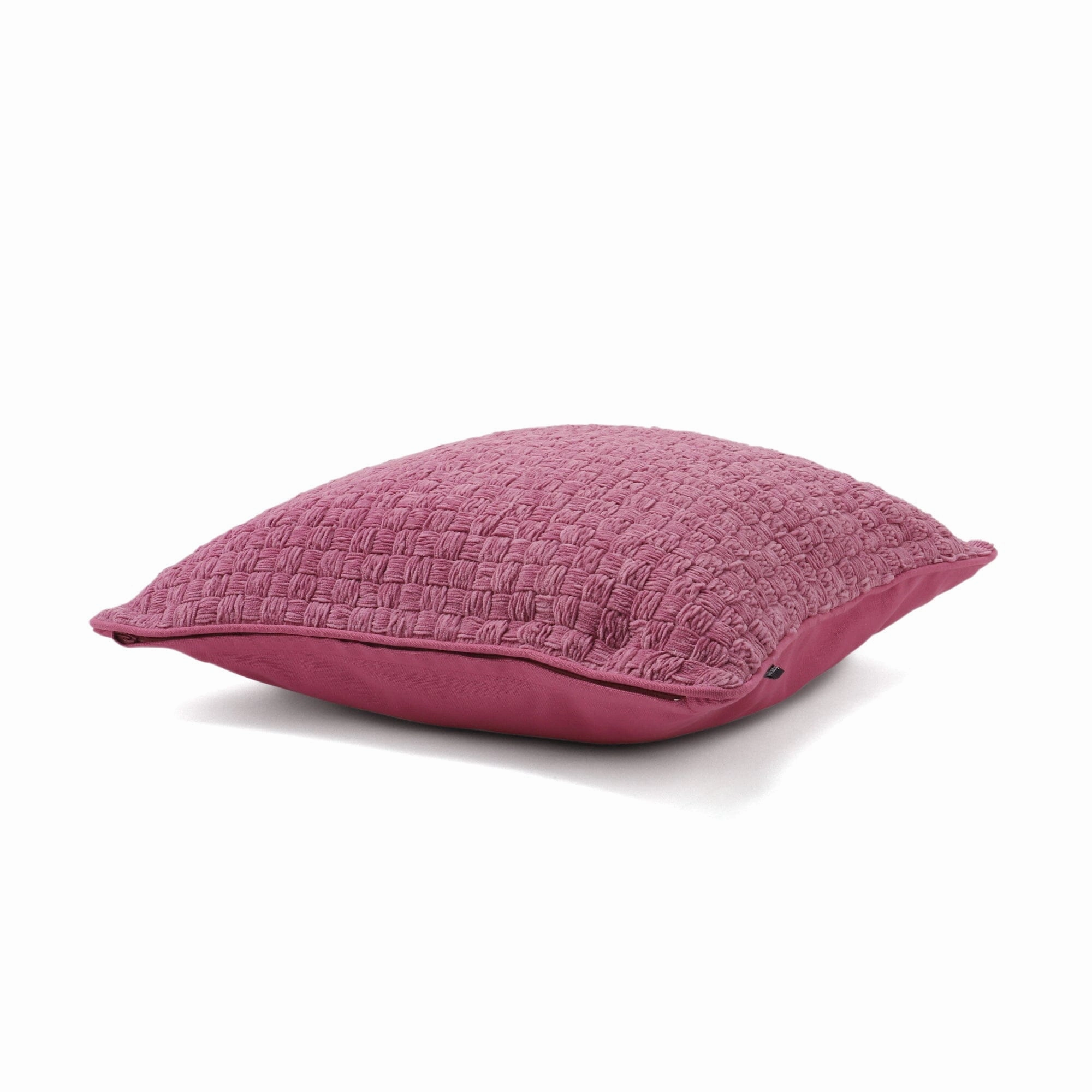 Chenill Weave Cushion Cover 450 X 450 Pink
