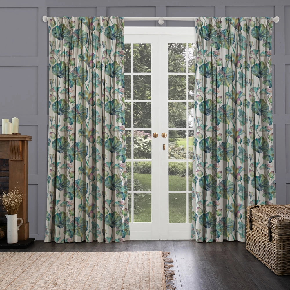 Cheriton Cream Printed Made to Measure Curtains Skylark