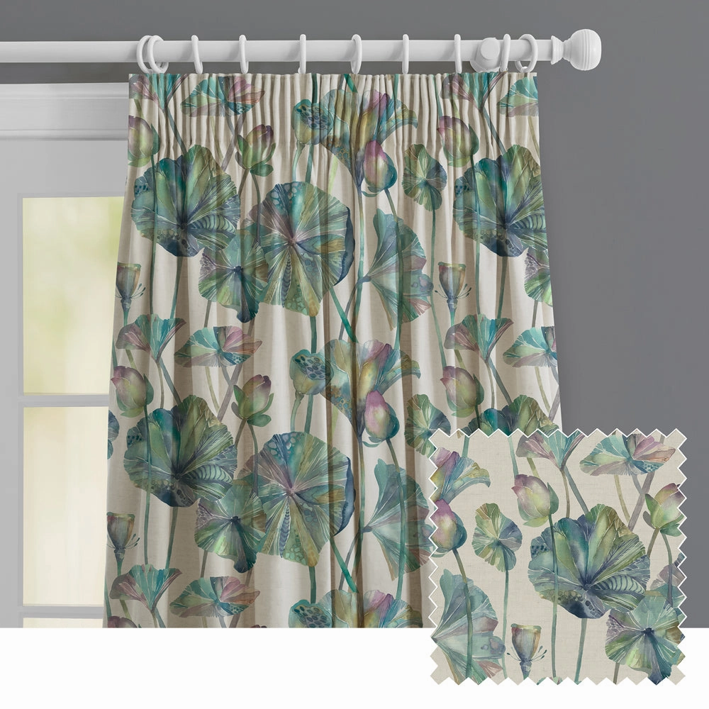 Cheriton Cream Printed Made to Measure Curtains Skylarkbedding sets ,throw blankets 