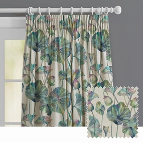 Cheriton Cream Printed Made to Measure Curtains Skylarkbedding sets ,throw blankets 