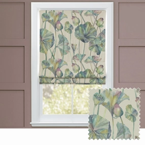 Cheriton Printed Cotton Made to Measure Roman Blinds Skylarkbedding sets ,throw blankets 