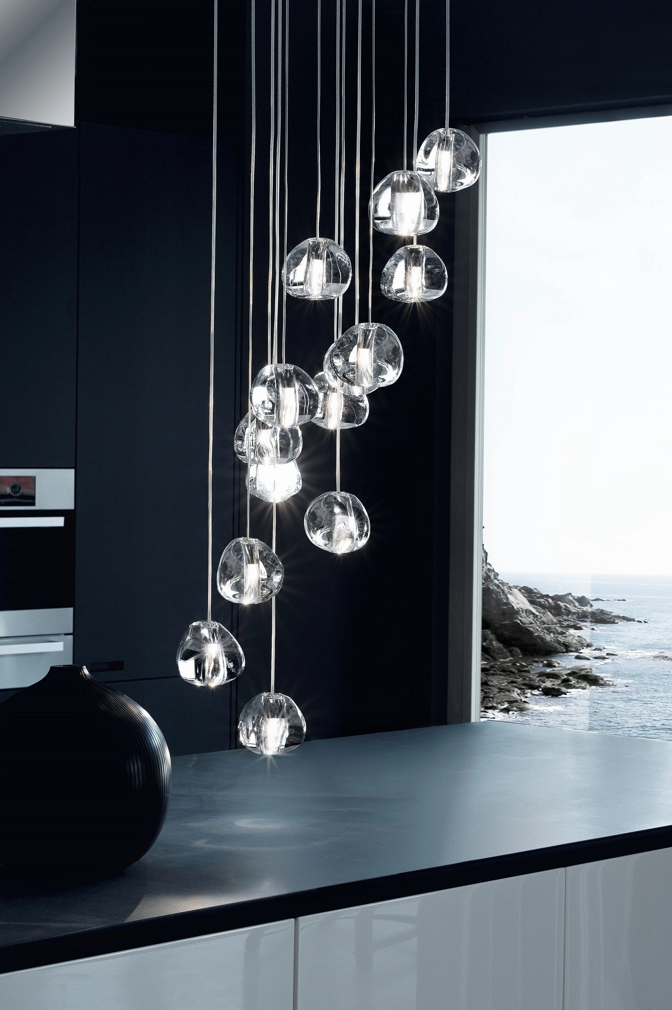 Cherry Crystal Pendant Lamp