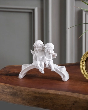 Cherub Companions Candle Holderhome decor ,wall decor 