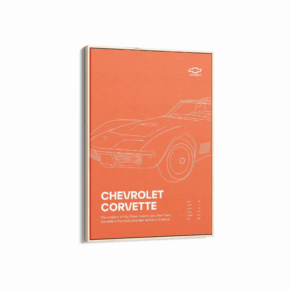 Chevrolet Corvette 02 Orange