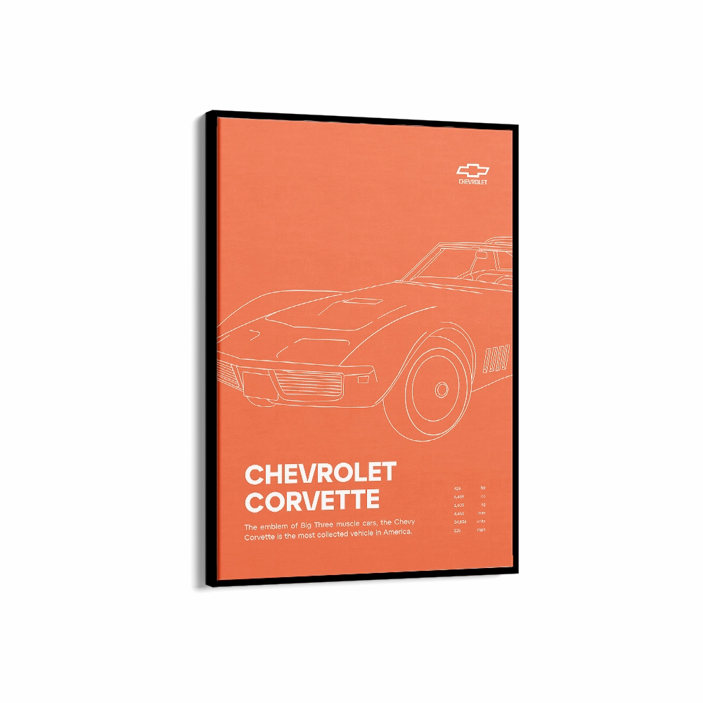Chevrolet Corvette 02 Orange