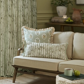 Chinese Lanterns Embroidered Pencil Pleat Curtains Sagebedding sets ,throw blankets 