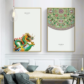Chinese Wall Art With Framenordic style wall decor