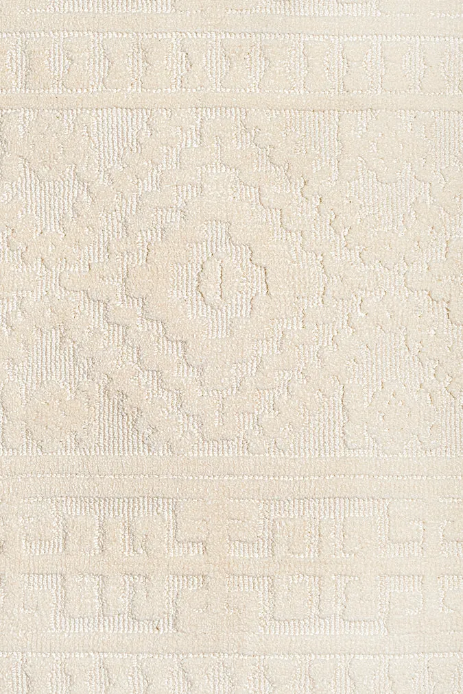 Chloe Cream Tribal Textured Rug *NO RETURNS UNLESS FAULTY