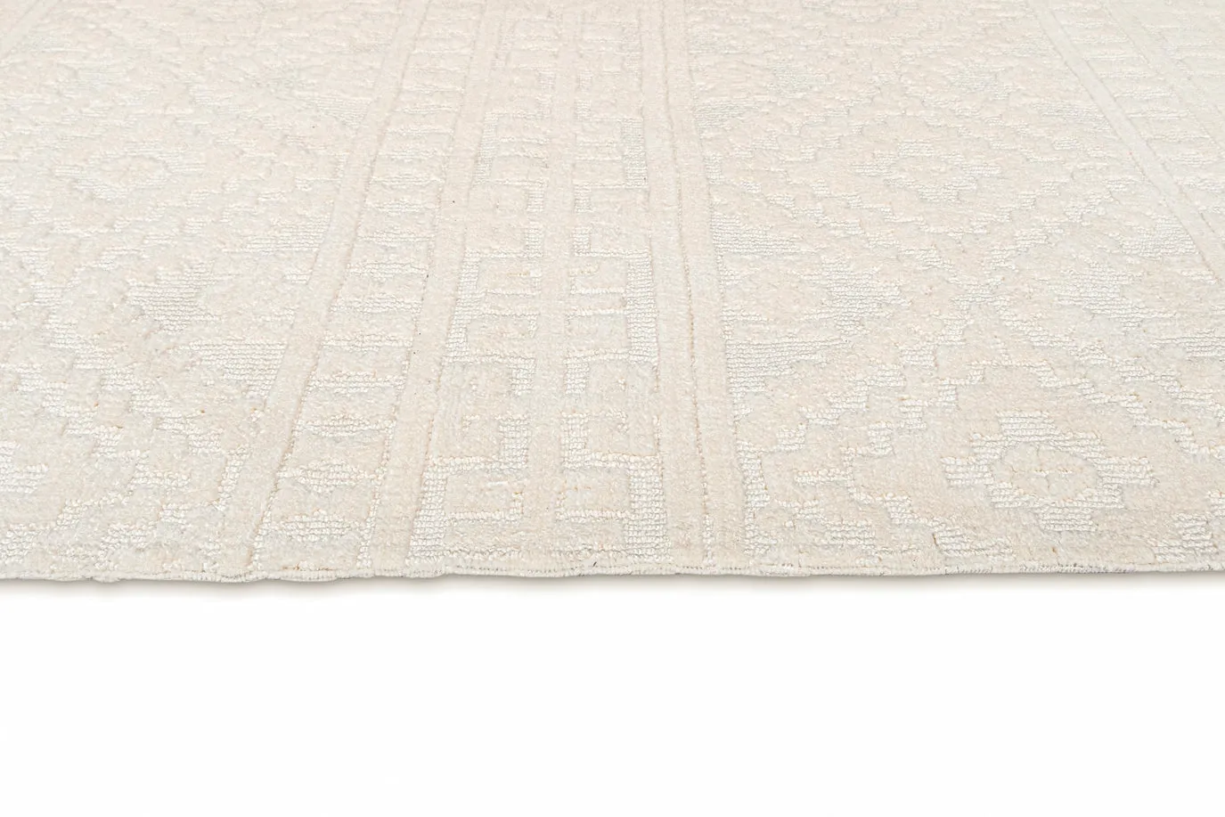 Chloe Cream Tribal Textured Rug *NO RETURNS UNLESS FAULTY