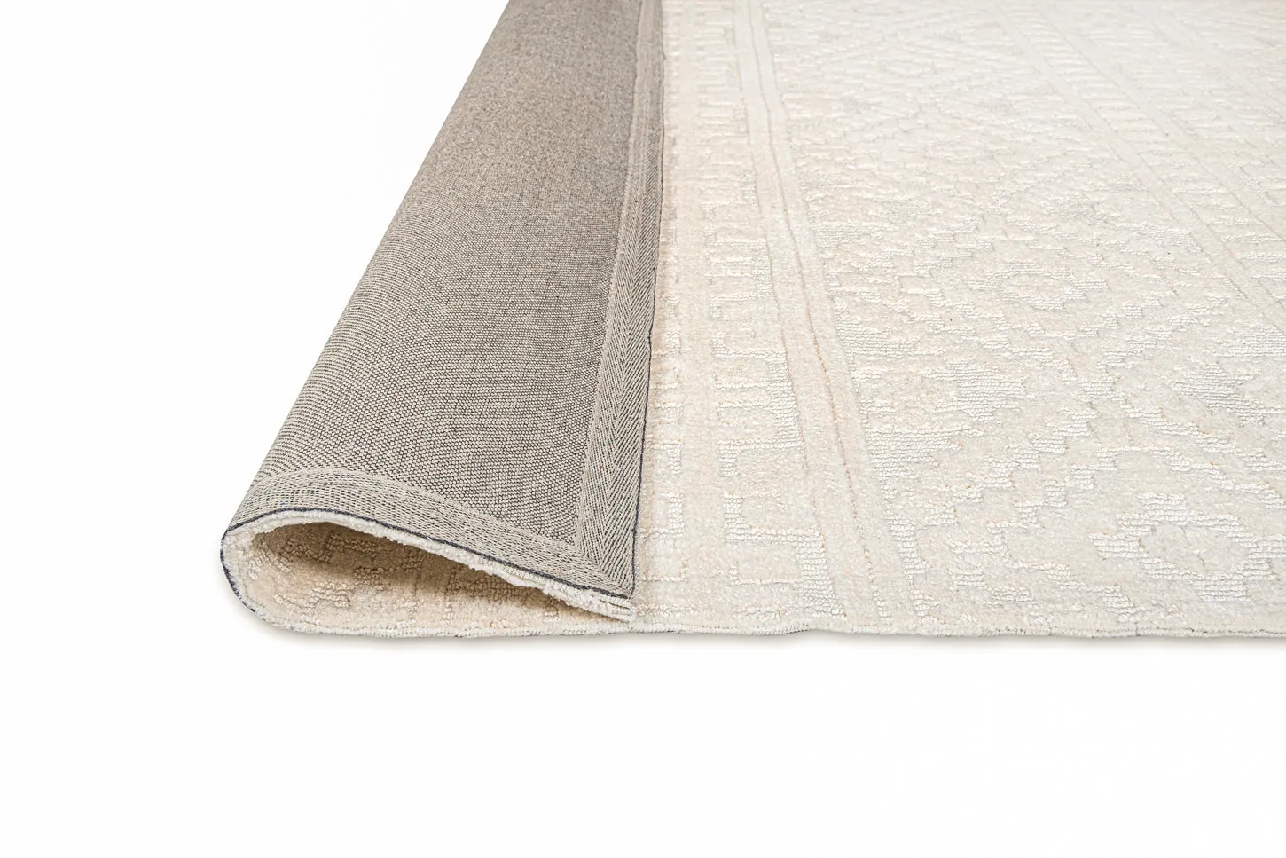 Chloe Cream Tribal Textured Rug *NO RETURNS UNLESS FAULTY