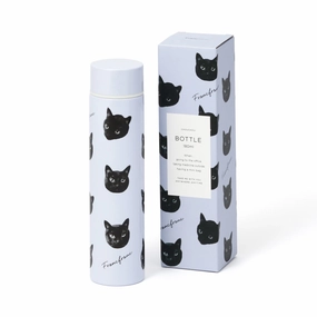 CHOUCHOU  Bottle 180Ml Cat Blueglass cups ,personalized mugs 