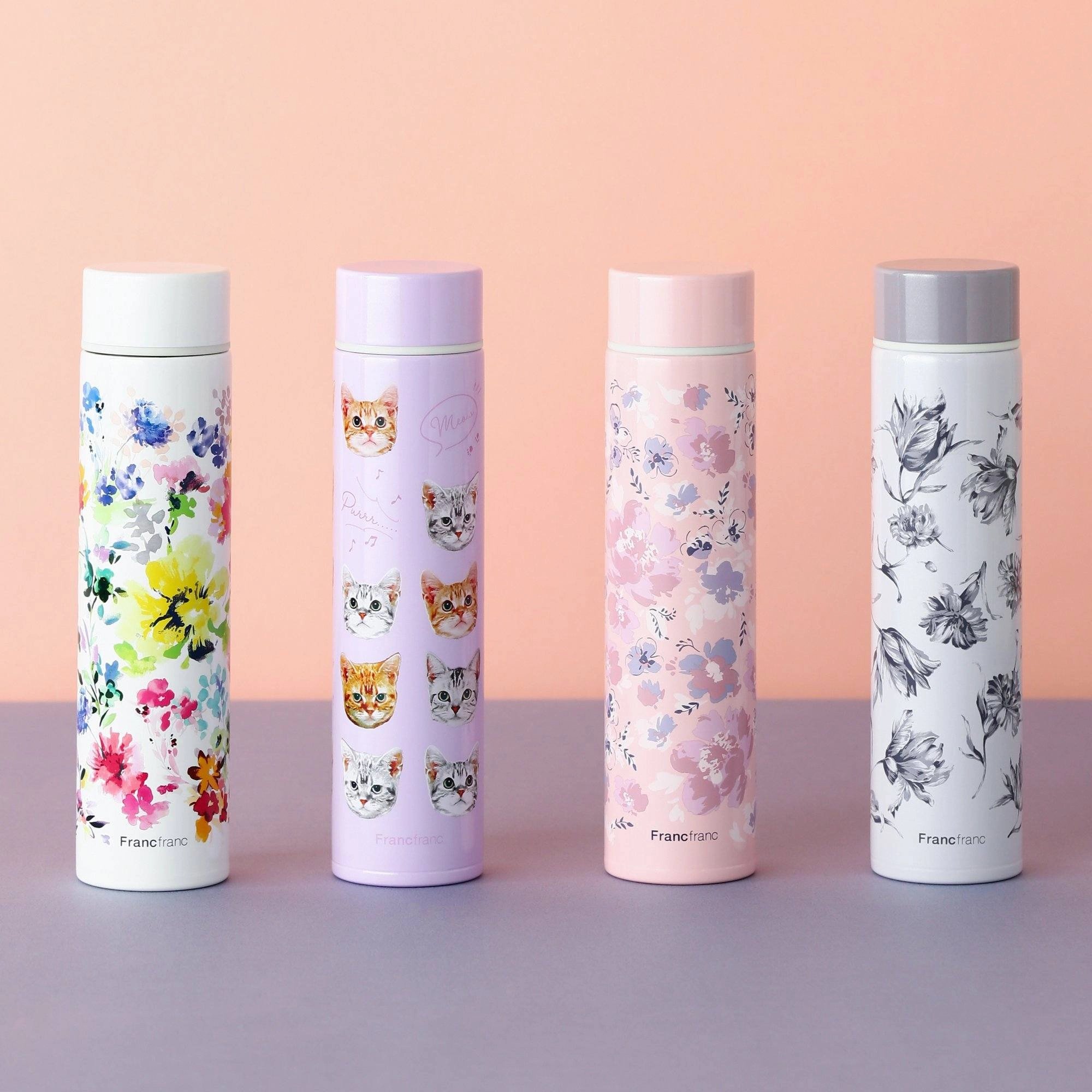 Chouchou Bottle 180Ml Flower White