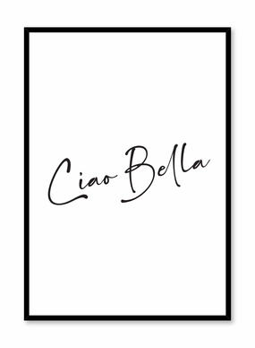 Ciao Bella, Posterpop culture themed posters