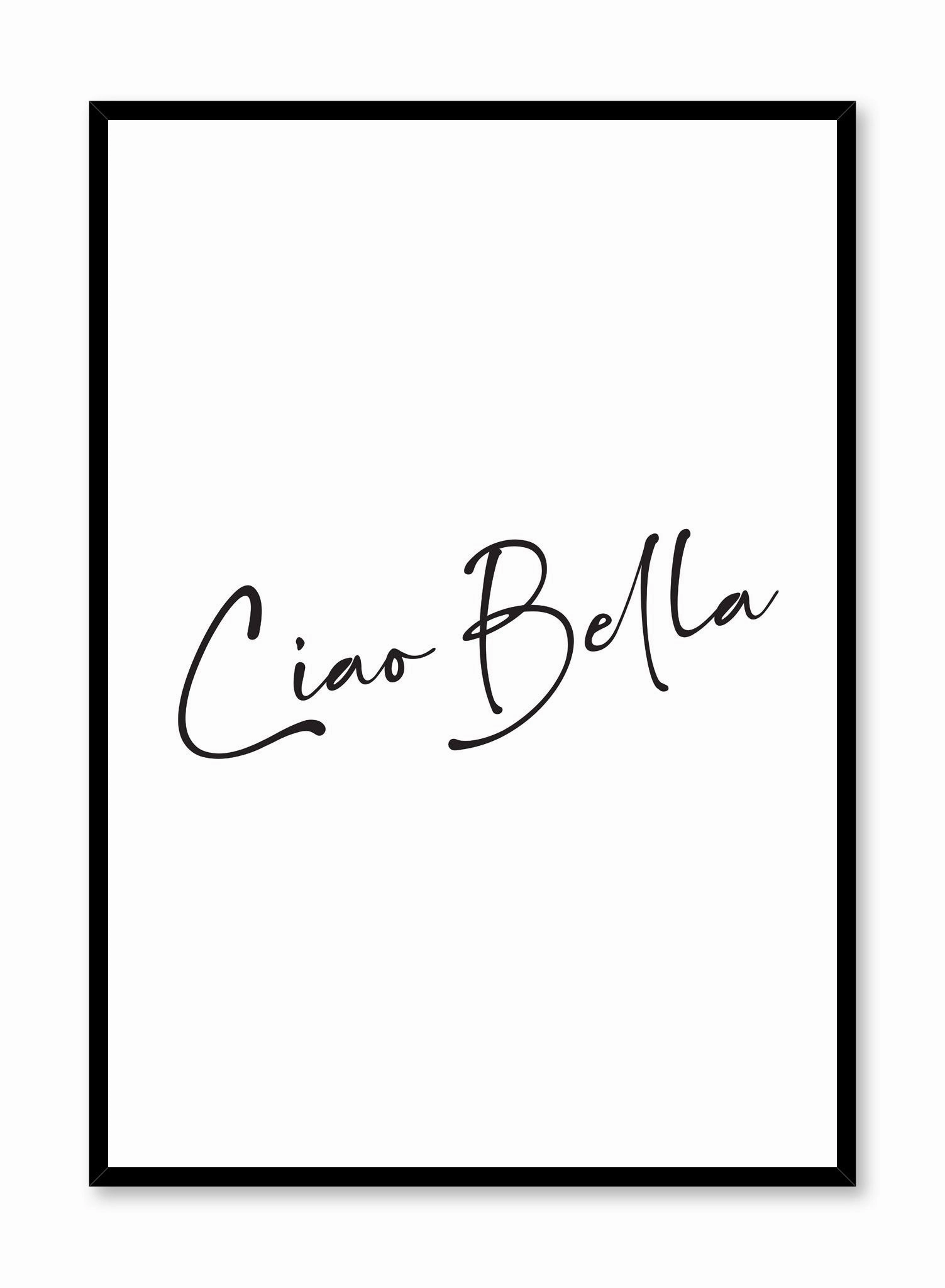 Ciao Bella, Posterpop culture themed posters