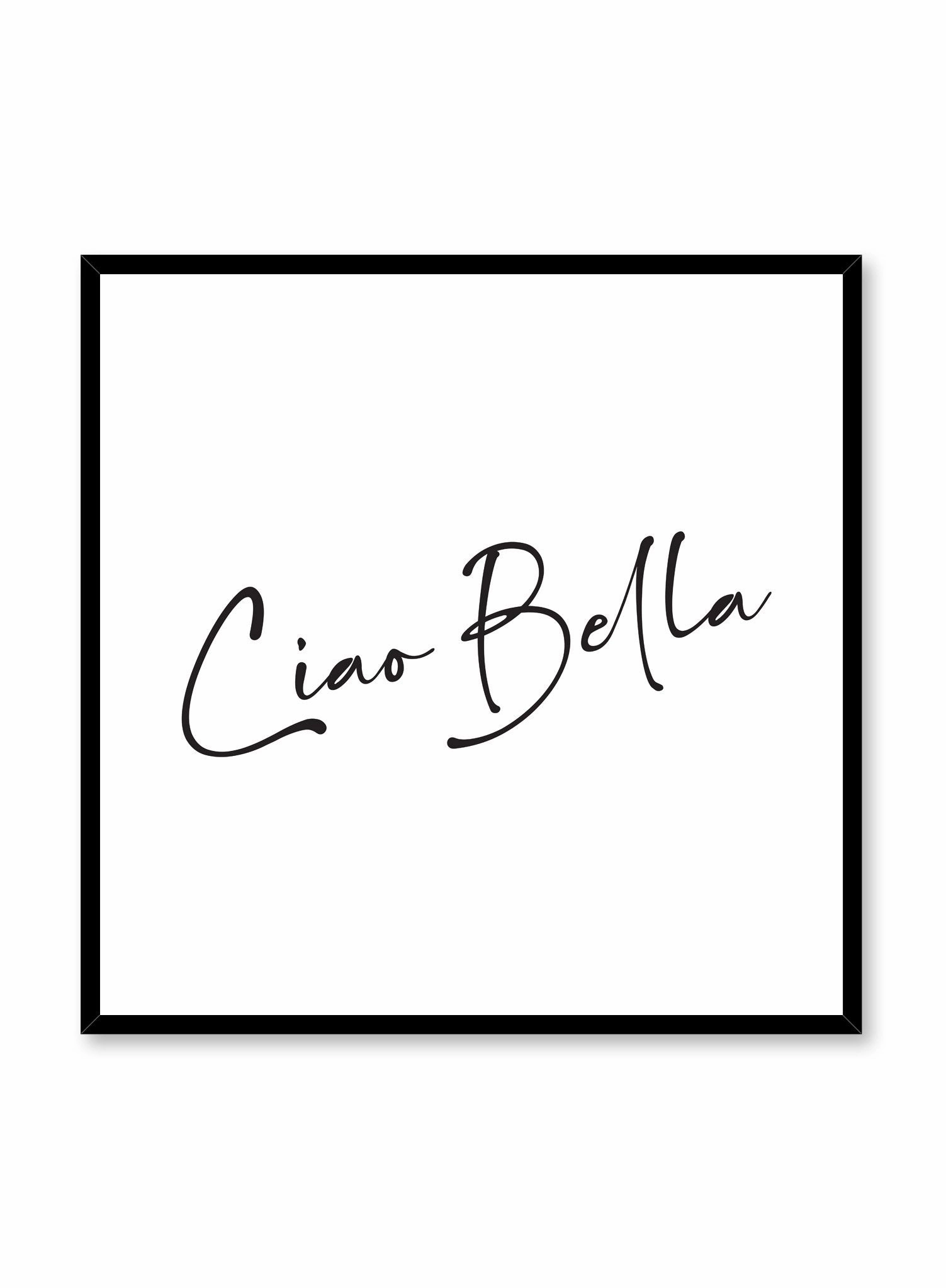 Ciao Bella, Poster