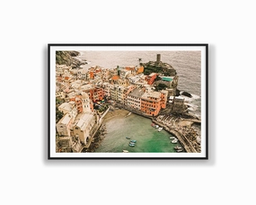 Cinque Terre, Birds Eye Viewnordic style wall decor