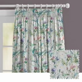Cirsium Cream Printed Made to Measure Curtains Damsonhome decor ,wall decor 