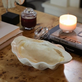 Clam Shell Fruit Bowlhome decoration ,modern home decor 