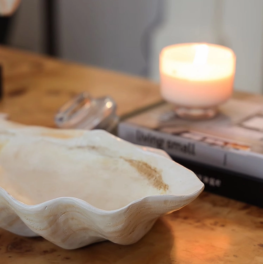 Clam Shell Fruit Bowl