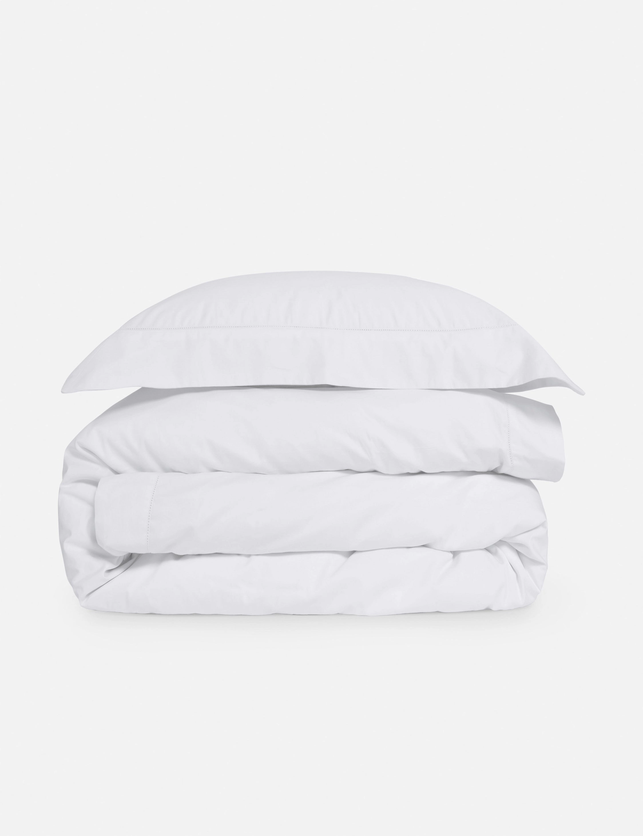 Classico Hemstitch Cotton Sateen Duvet Set by Pom Pom at Homebedding sets ,throw blankets 