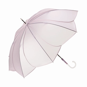 Clear Umbrella Powdery Flora Long Umbrella Lavenderhome decor ,wall decor 