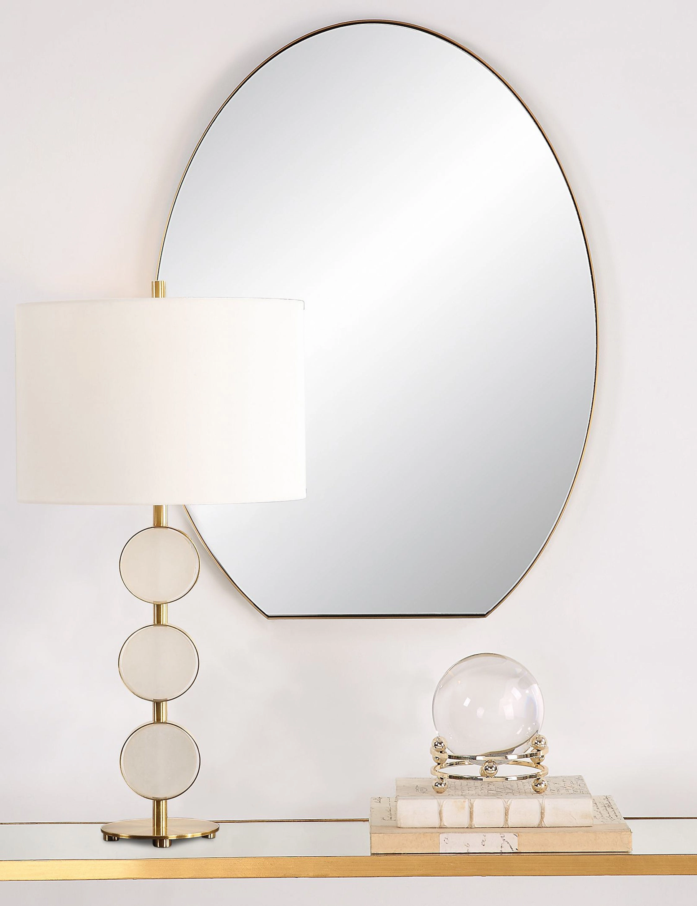 Clifton Oval Mirrornordic style wall decor