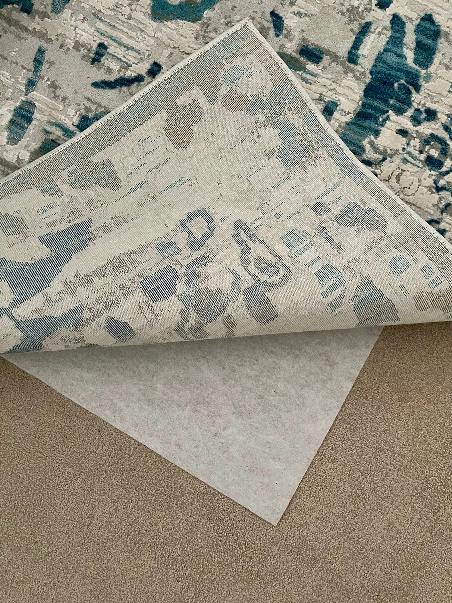 Cloud Recycled Material Anti-Slip Rug Pad / Underlay