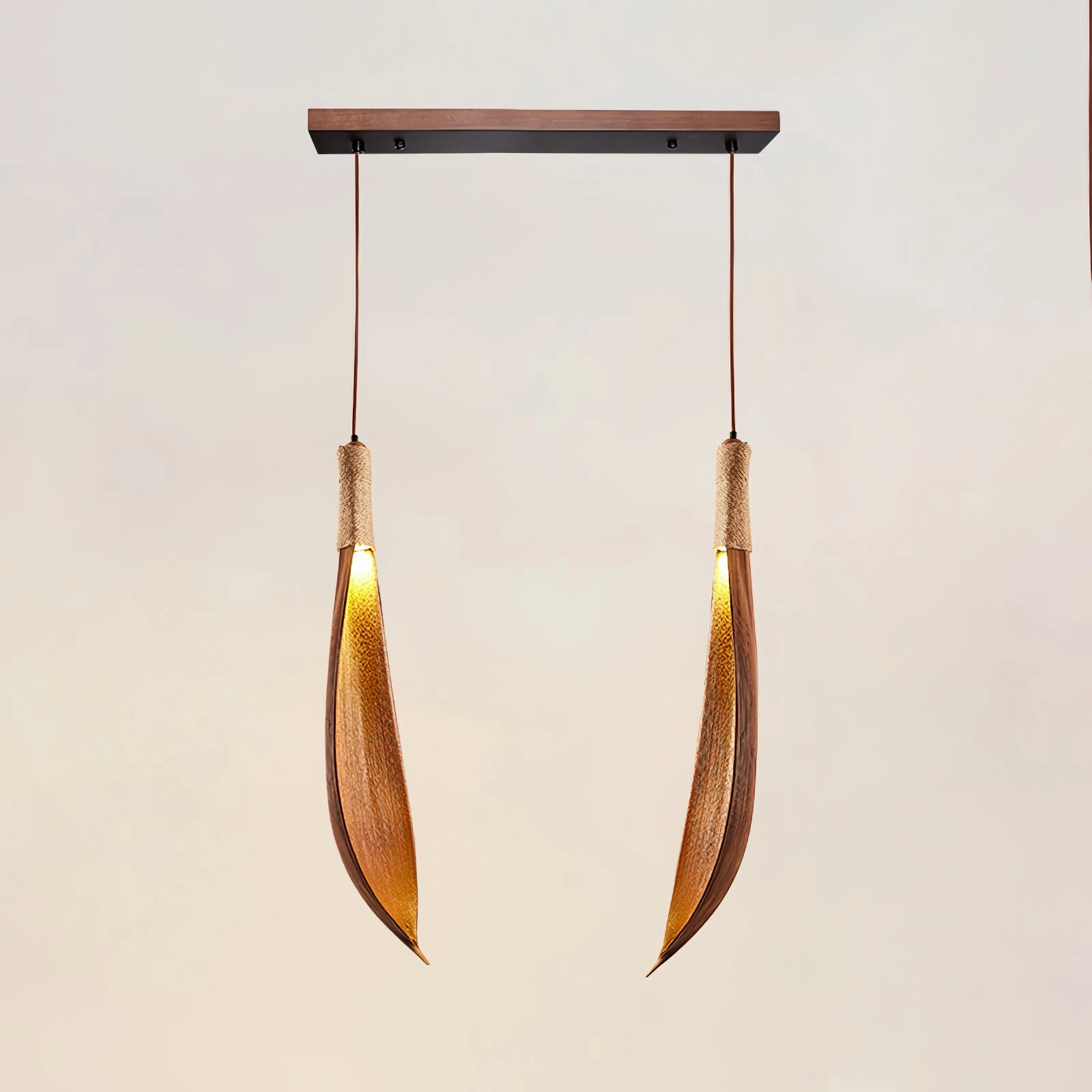 Cocoa Leaf Pendant Lamp