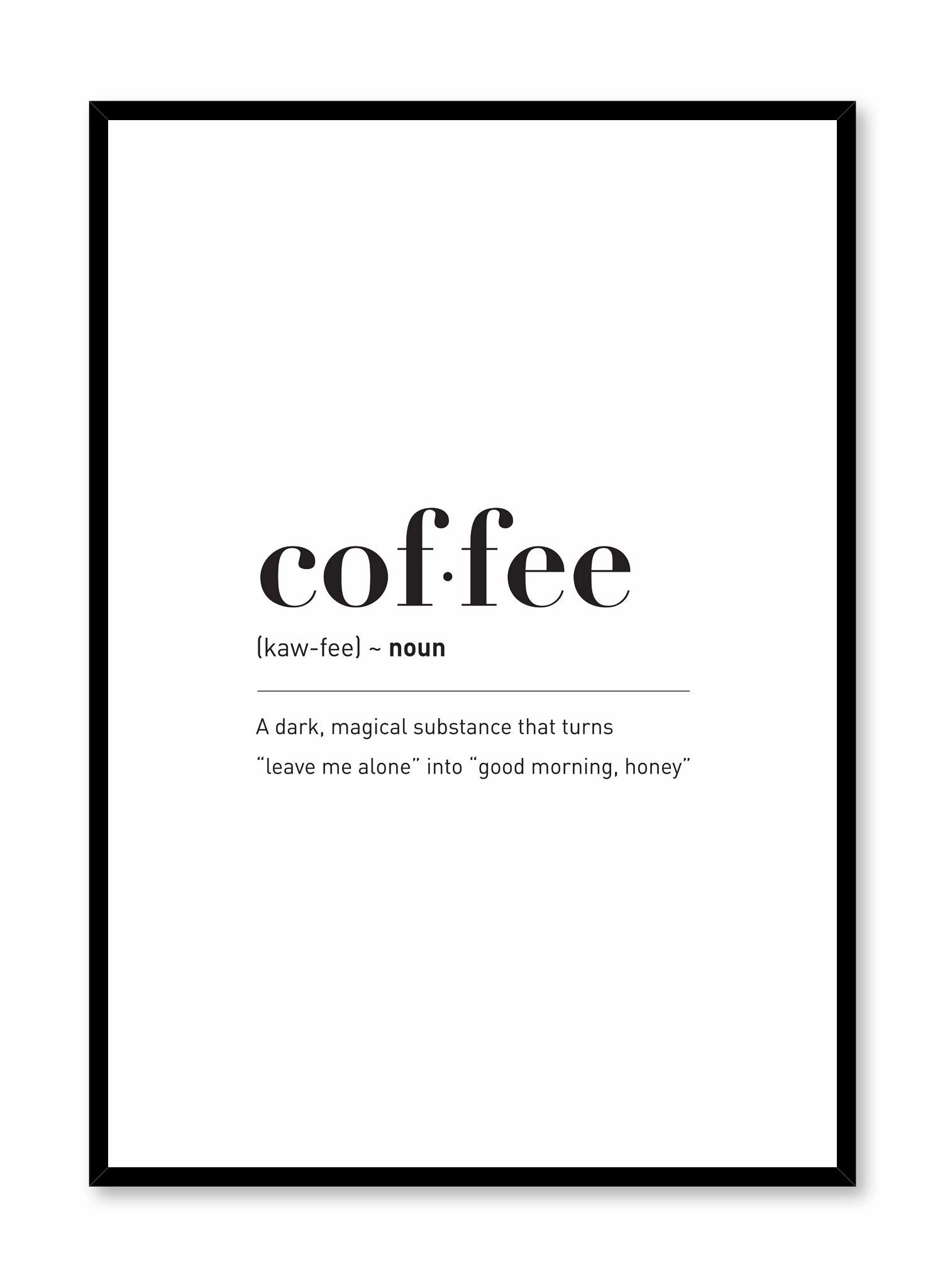 Coffee, Posterpop culture themed posters