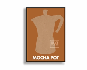 Coffee Tools Mocha Pot 01modern abstract painting decor