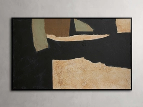 Collaged Cuttings Framed Printnordic style wall decor