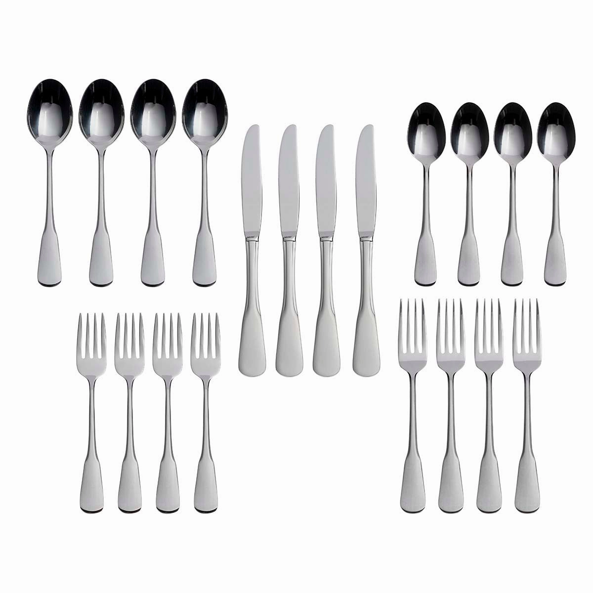 Colonial Boston 20 Piece Flatware Set