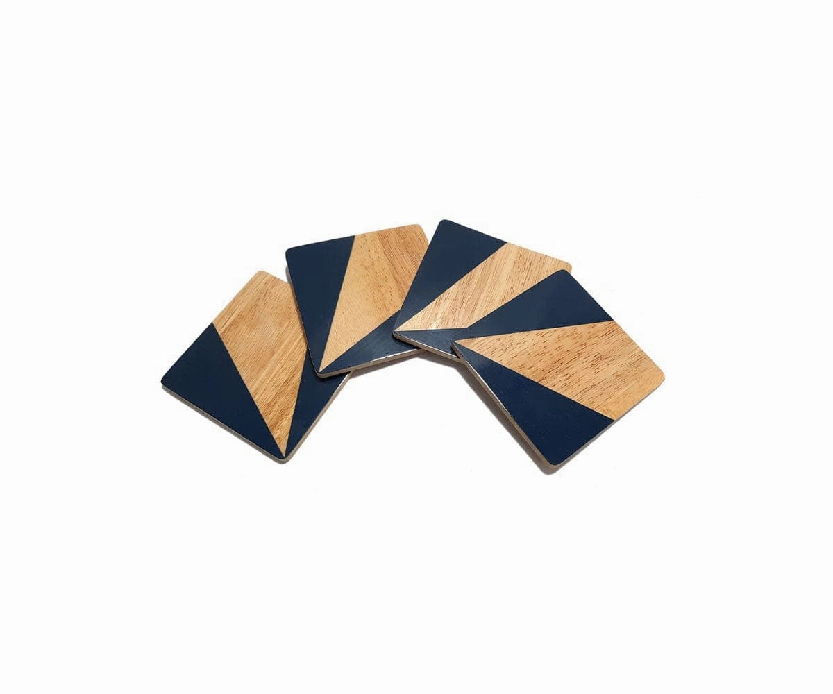 Color Block Coaster Set