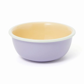 Color Rim Bowl Small  Yellow x Purplehand-painted ceramic bowl