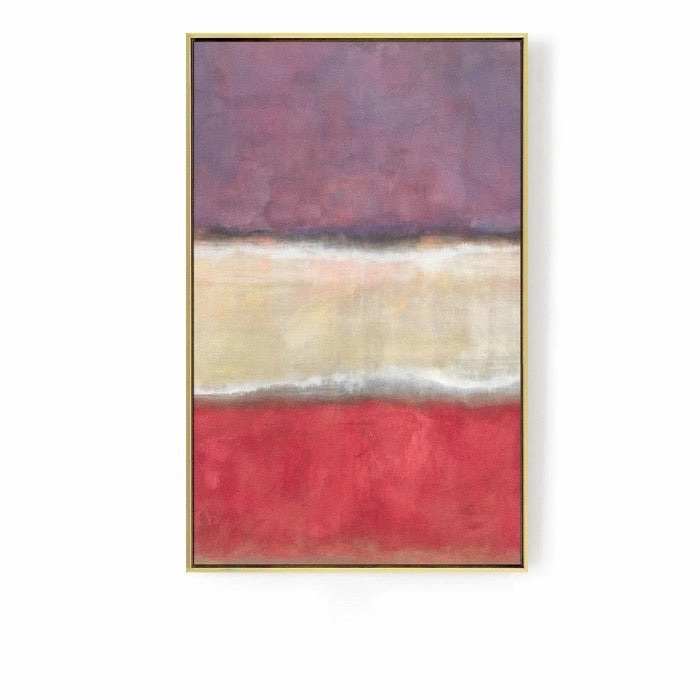 Colorful Abstract Wall Art With Frame