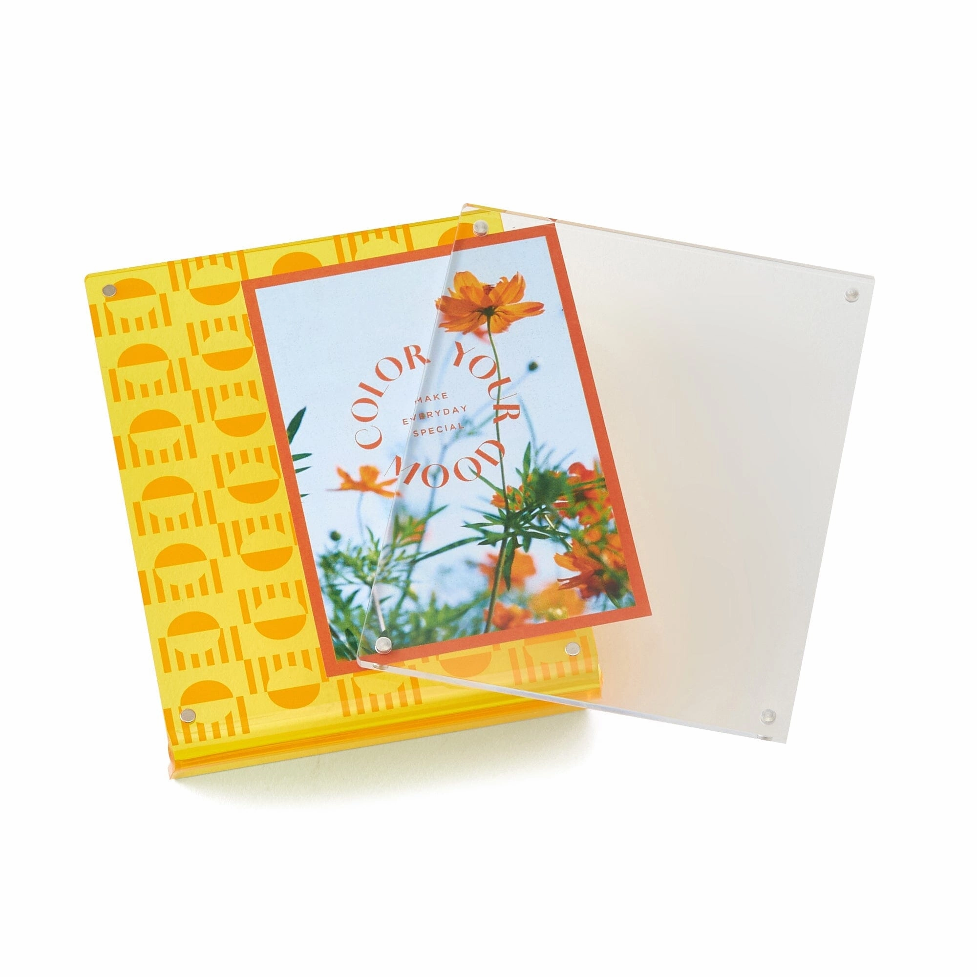 Colorful Acrylic Frame Mini Yellow