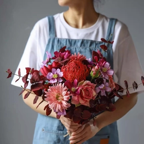 Colorful Artificial Flower Bouquethome decoration ,modern home decor 