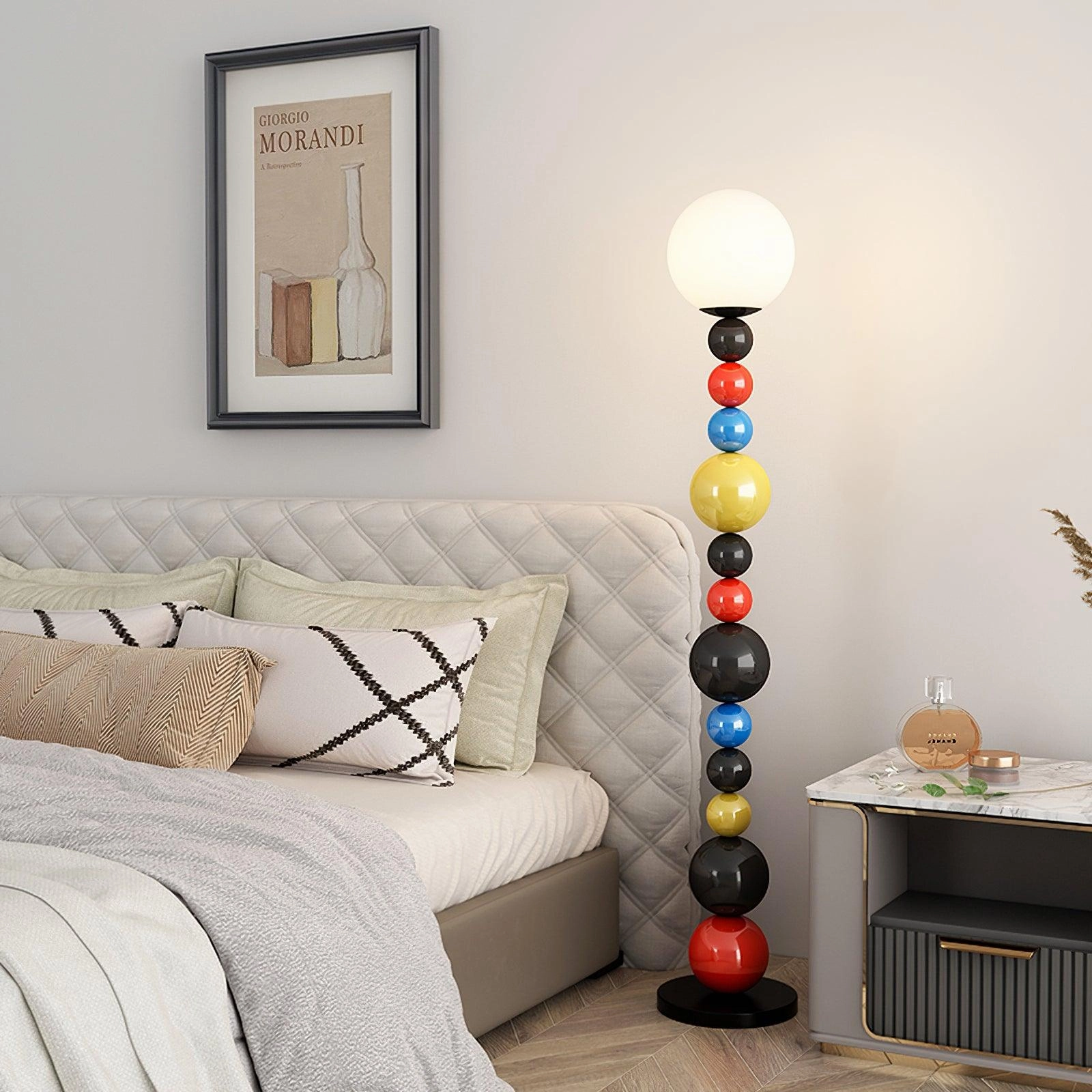 Colorful Round Ball Floor Lamp