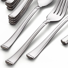Column 45 Piece Flatware Seteco-friendly bamboo fiber tableware set 