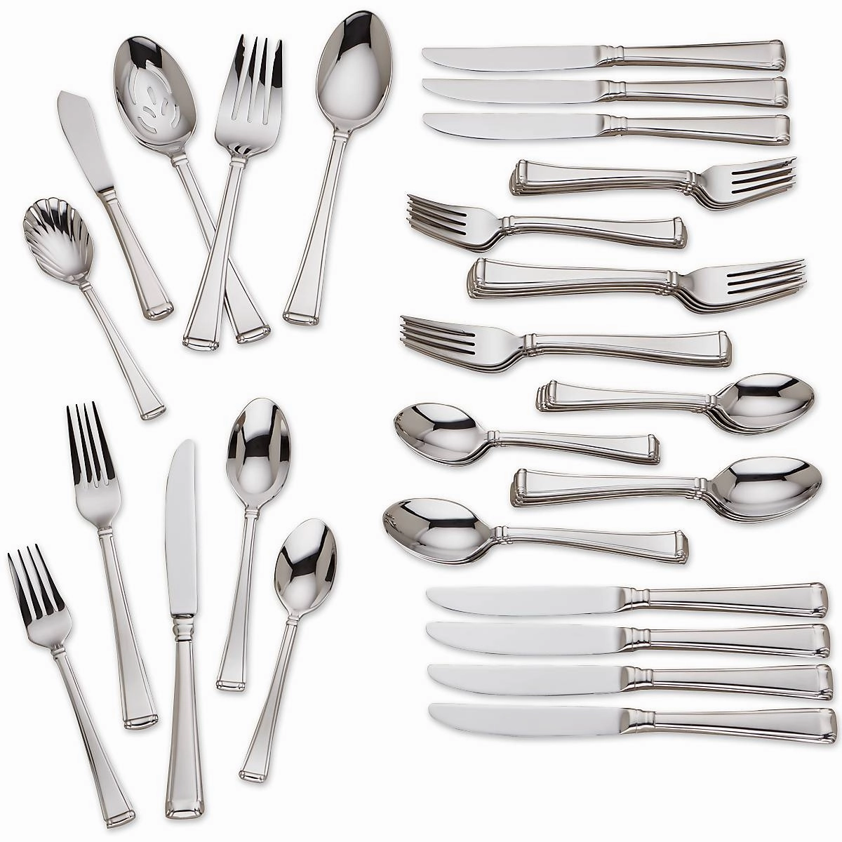 Column 45 Piece Flatware Set
