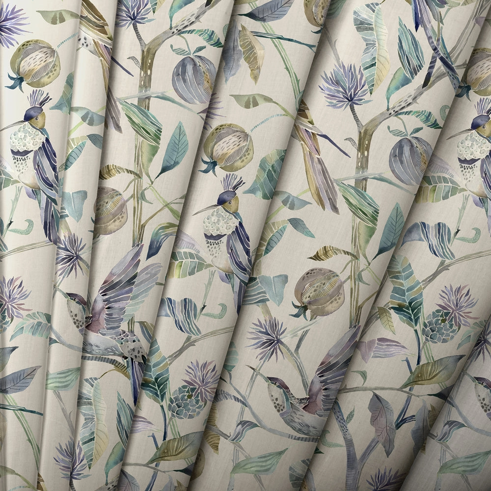 Colyford Printed Cotton Made to Measure Roman Blinds Skylark