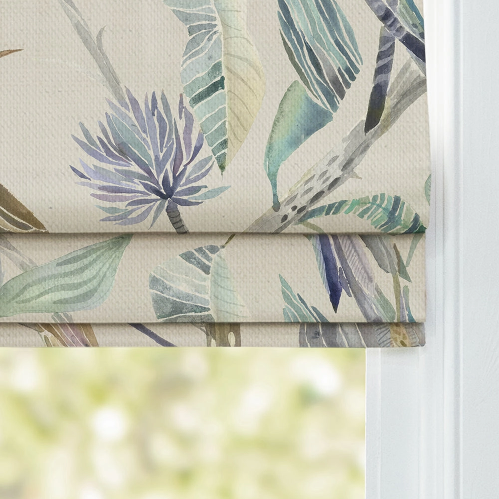 Colyford Printed Cotton Made to Measure Roman Blinds Skylark