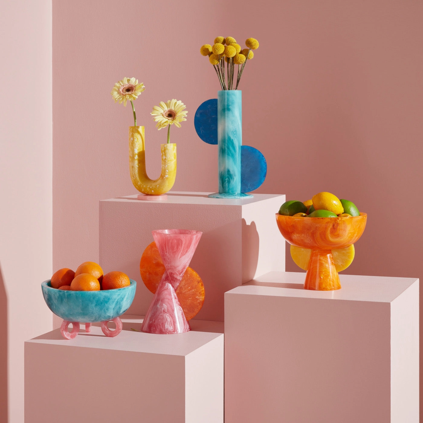 Como Double Tube Vase