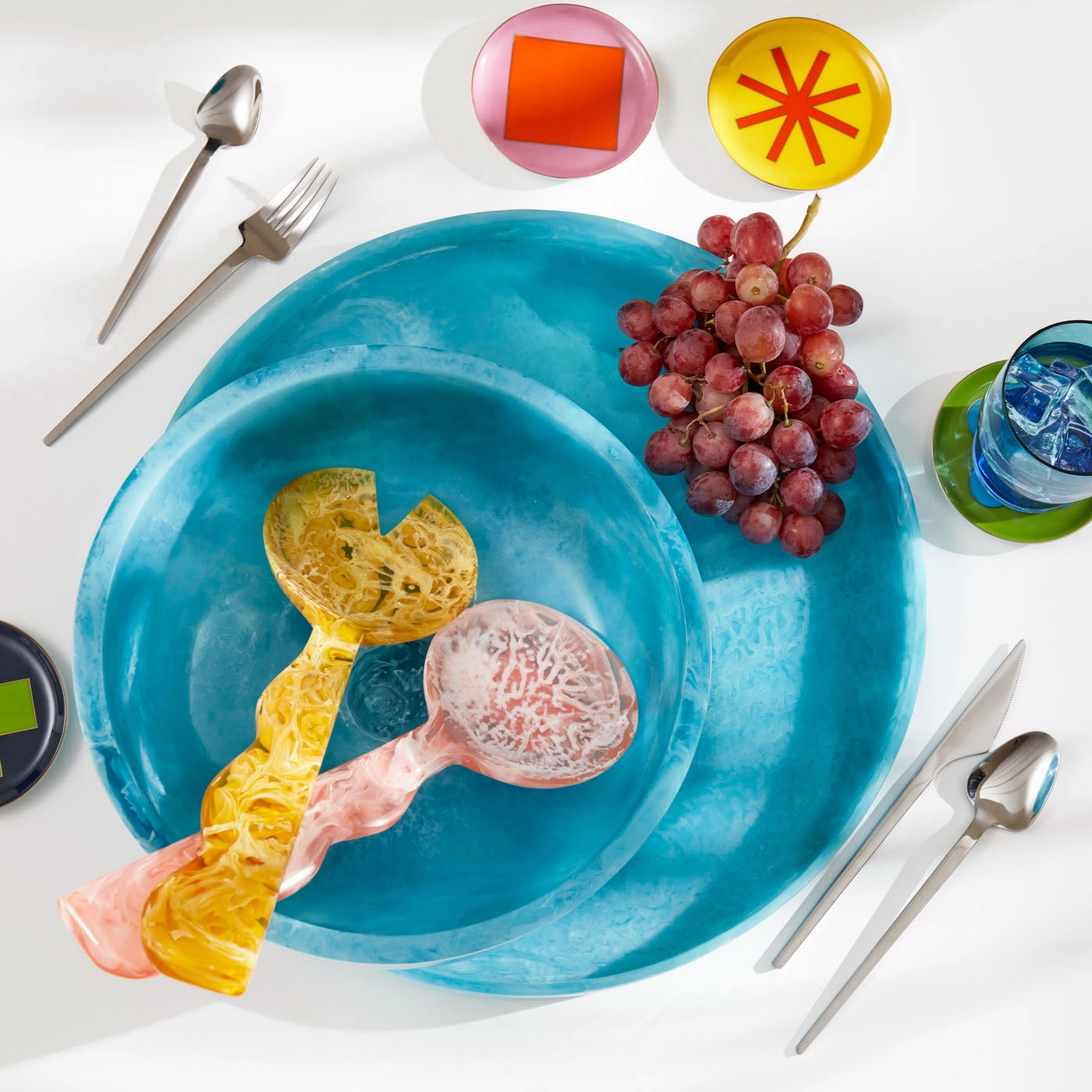 Como Ripple Salad Serving Set