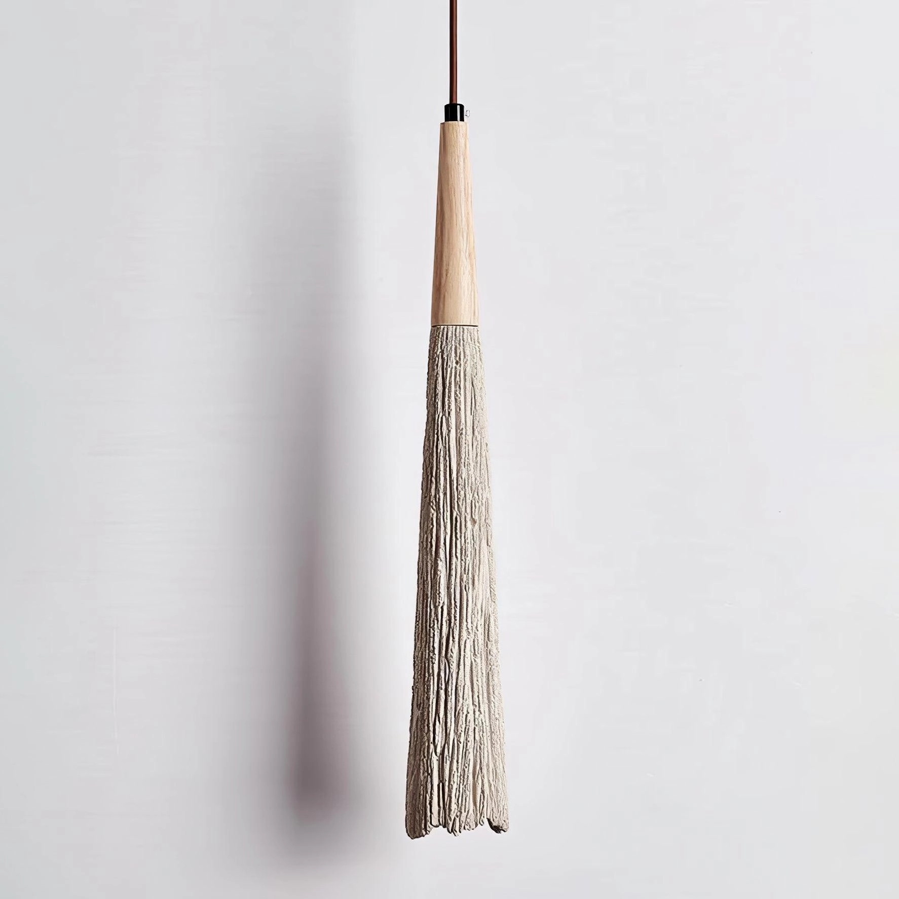 Concrete Pleated Pendant Lamp