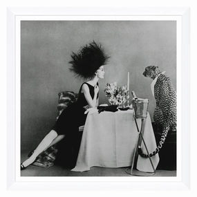 Conde Nast Collection, Model with a Cheetahnordic style wall decor